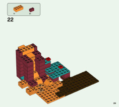 LEGO 21168 instructions page 29 – build guide