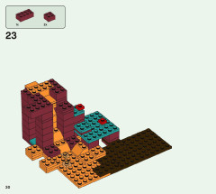 LEGO 21168 instructions page 30 – build guide