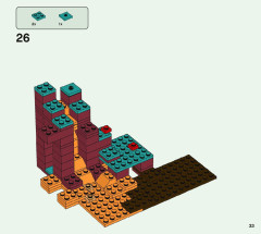 LEGO 21168 instructions page 33 – build guide