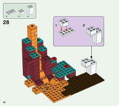 LEGO 21168 instructions page 36 – build guide