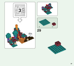 LEGO 21168 instructions page 37 – build guide