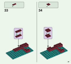 LEGO 21168 instructions page 39 – build guide