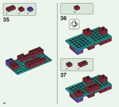 LEGO 21168 instructions page 40 – build guide