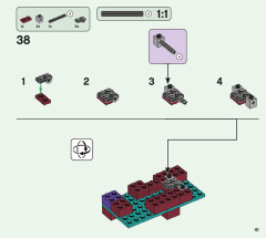 LEGO 21168 instructions page 41 – build guide