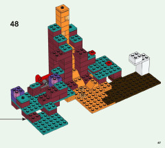 LEGO 21168 instructions page 47 – build guide