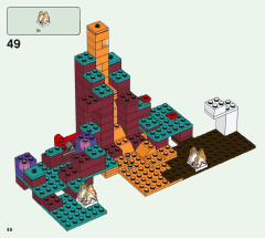 LEGO 21168 instructions page 48 – build guide