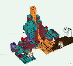 LEGO 21168 instructions page 51 – build guide