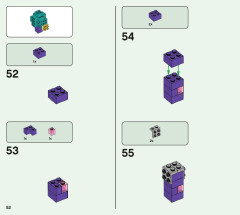 LEGO 21168 instructions page 52 – build guide