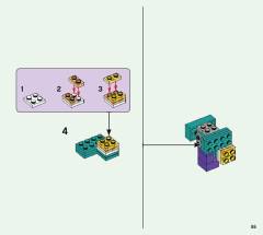 LEGO 21168 instructions page 55 – build guide