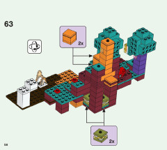 LEGO 21168 instructions page 58 – build guide