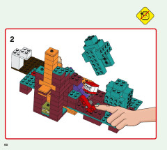 LEGO 21168 instructions page 60 – build guide