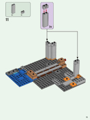 LEGO 21169 instructions page 15 – build guide