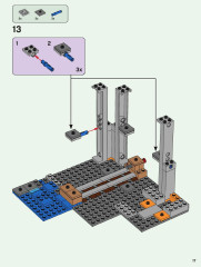 LEGO 21169 instructions page 17 – build guide