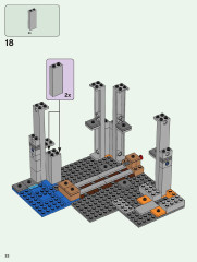 LEGO 21169 instructions page 22 – build guide