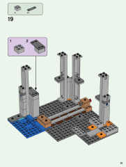 LEGO 21169 instructions page 23 – build guide
