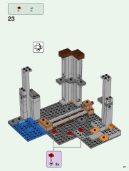 LEGO 21169 instructions page 27 – build guide