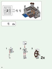 LEGO 21169 instructions page 28 – build guide