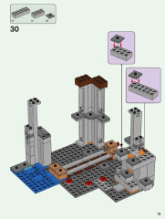 LEGO 21169 instructions page 35 – build guide