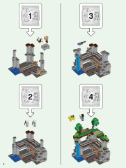 LEGO 21169 instructions page 4 – build guide