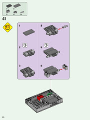 LEGO 21169 instructions page 40 – build guide