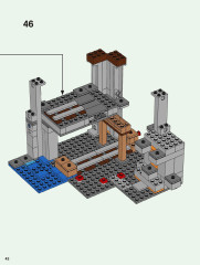 LEGO 21169 instructions page 42 – build guide