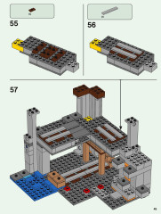 LEGO 21169 instructions page 45 – build guide