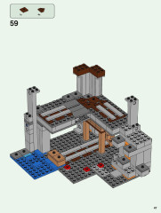 LEGO 21169 instructions page 47 – build guide