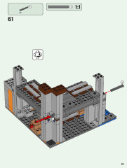 LEGO 21169 instructions page 49 – build guide