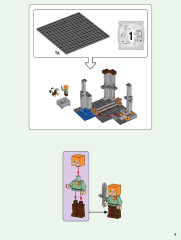 LEGO 21169 instructions page 5 – build guide