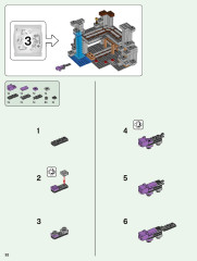 LEGO 21169 instructions page 52 – build guide