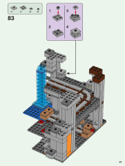 LEGO 21169 instructions page 67 – build guide