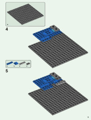 LEGO 21169 instructions page 9 – build guide