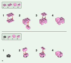 LEGO 21170 instructions page 10 – build guide