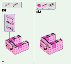 LEGO 21170 instructions page 104 – build guide
