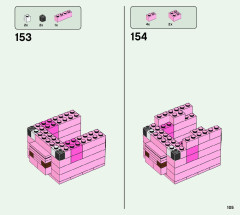LEGO 21170 instructions page 105 – build guide