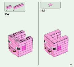 LEGO 21170 instructions page 107 – build guide