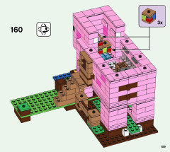 LEGO 21170 instructions page 109 – build guide