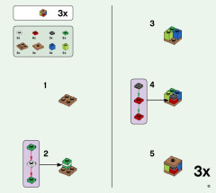 LEGO 21170 instructions page 11 – build guide