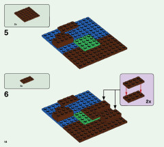 LEGO 21170 instructions page 14 – build guide