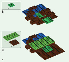 LEGO 21170 instructions page 16 – build guide