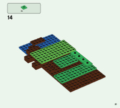 LEGO 21170 instructions page 21 – build guide