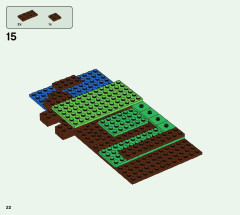 LEGO 21170 instructions page 22 – build guide