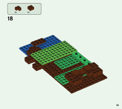 LEGO 21170 instructions page 25 – build guide