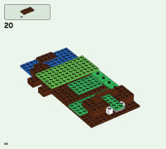 LEGO 21170 instructions page 28 – build guide