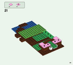 LEGO 21170 instructions page 29 – build guide