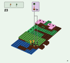 LEGO 21170 instructions page 31 – build guide