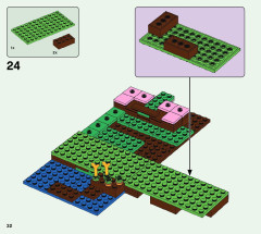 LEGO 21170 instructions page 32 – build guide