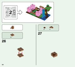 LEGO 21170 instructions page 34 – build guide