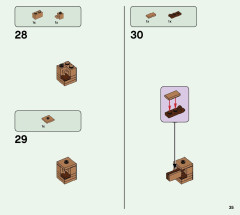 LEGO 21170 instructions page 35 – build guide