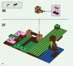 LEGO 21170 instructions page 38 – build guide